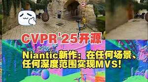 CVPR'25开源 | Niantic新作：在任何场景、任何深度范围实现MVS！