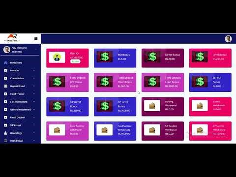 Fixed income plan | SIP income Plan | ROI Software | P2P Transfer | Payout & Deposit | Genealogy