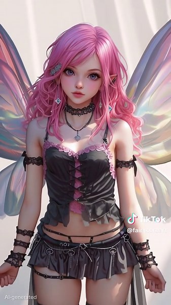 Fairycore Aesthetic in 3D Animation