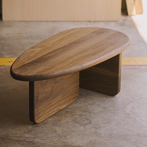 Hardwood Japandi Coffee Table "legacy" // Walnut Scandinavian Sustainable Oak Side Occasional Table - Etsy