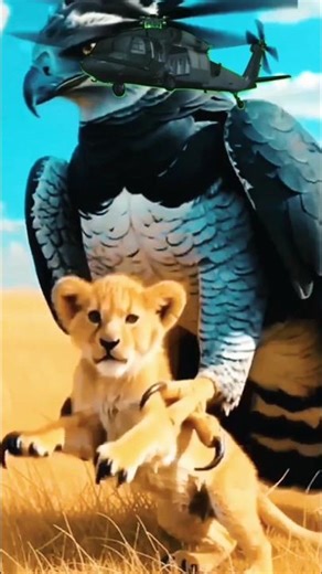 ‎Alligator Attacks Lion Cub in Wild Battle for Survival 🦉🦁