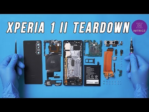 Sony Xperia 1 II Teardown