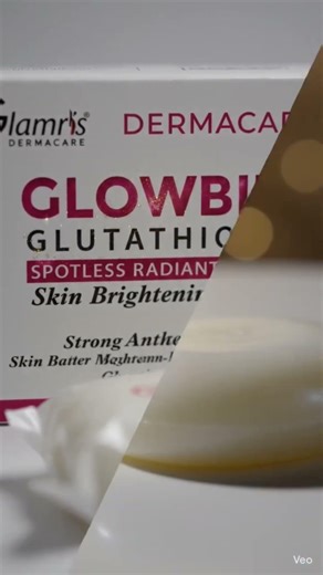 Glutathione soap 🧼🫧 powerful skin brightening and antioxidant properties..