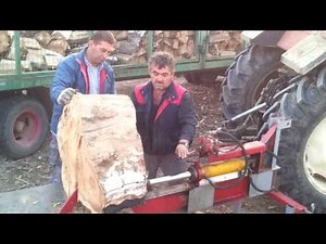 Υδραυλικός Σχίστης Ξύλων(Ζάρκο Τρικάλων)/Greek Wood machine