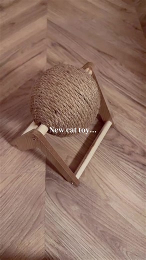 New Cat Scratching Ball: Fun for Kittens