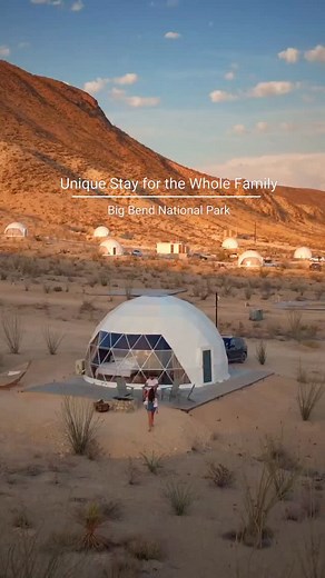 Y'all loved our Unique Stay for 2, but how about something the whole family can enjoy? 🏜️ Situated conveniently between Big Bend National Park and Big Bend Ranch State Park, we have domes that sleep 4, and a large house that sleeps up to 8! Let's go! Bring em all! ❤️ . . . . #terlingua #westtexas #bigbendnationalpark #texasglamping #desertresort #uniquestays #darkskyphotography #bigbendRanchSP | The Summit at Big Bend