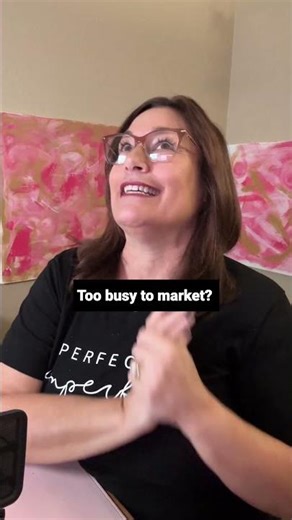 To busy to market your business?