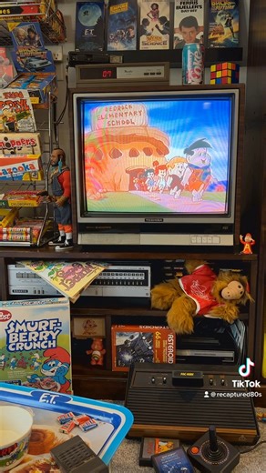 4.3K views · 136 reactions | This was my kind of Saturday! No school, cartoons, cereal for breakfast, play some Atari video games and then outside to ride my bike all day in the 1980s! Did you watch the Flintstone Kids or other cartoons? satisfying #saturday #genx #80s #nostalgia #cartoon #flashback | Recaptured80s | Facebook