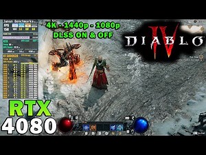 Diablo 4 | RTX 4080 | R7 5800X3D | 4K - 1440p - 1080p | Max Settings | High-Resolution Assets