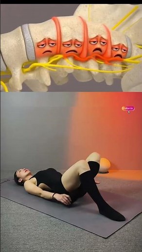 Lower Back Stiffness Relief 🔥 Simple Mobility Moves at Home