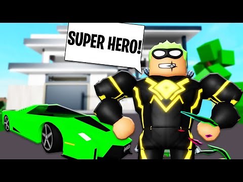 I Became A SUPERHERO In BROOKHAVEN RP To See How PEOPLE REACT!
