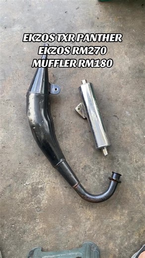 Ekzos txr panther RM270 muffler rm180