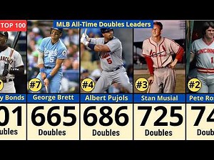 MLB All-Time Doubles Leaders (Top 100 Comparison)