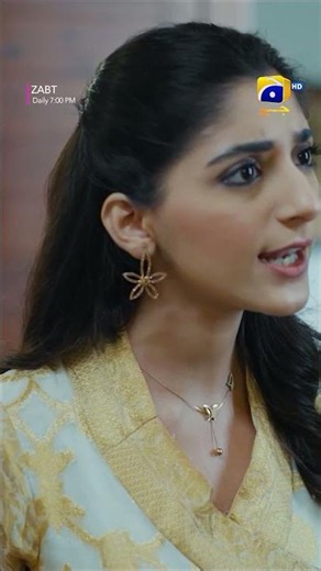 Meri Shadi Ghadde Se Karwa Di! 😱 #zabt #shorts