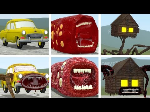 OLD AND NEW UPDATE: SEA EATER, TRAIN EATER, THE BLOOP VS ALL TREVOR HENDERSON BATTLE In GMOD!