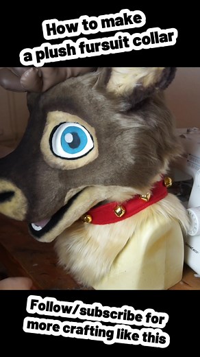 DIY Plush Collar Tutorial for Fursuits