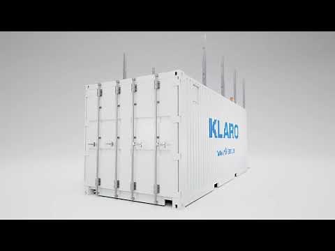 KLARO container.one - Containerized sewage treatment plant