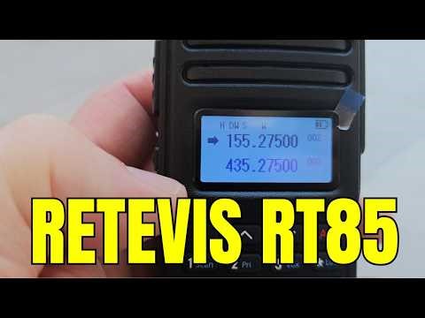 Retevis RT85: Dual Band + 5W = Best Value for Money!
