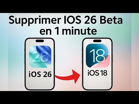 How to downgrade to iOS 18 from iOS 26
