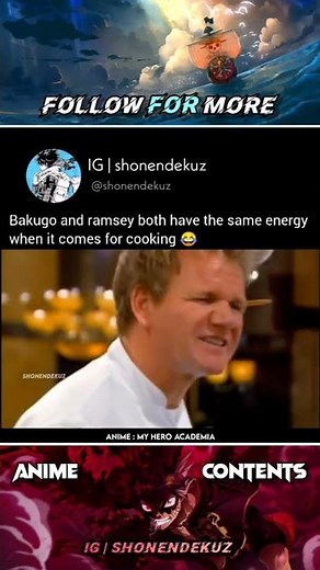 bakugo cooking 😂 #mha #bakugo #myhero #ramsey #cooking