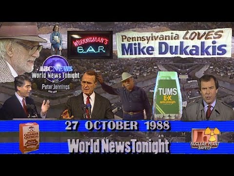 ABC World News Tonight with Peter Jennings (Complete Broadcast, 10/27/1988) 📺 🌐