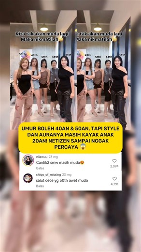 umur 50 tapi kayak 25😱#shorts #fyp #viral