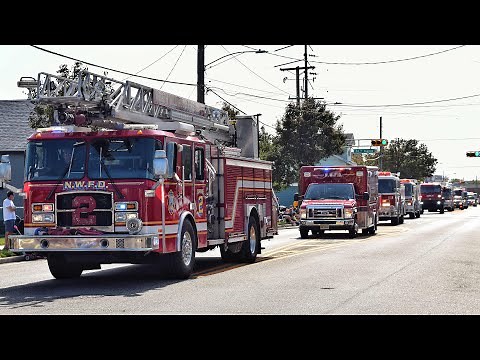 Wildwood Firefighter's Convention Fire Truck Parade 2019