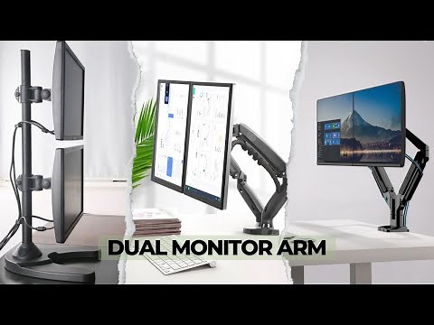 7 Best Dual Monitor Arm Of 2025! For Gaming and Everything