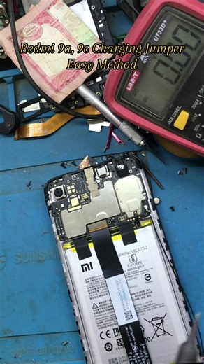 Redmi 9a, 9c Charging Jumper Easy Method