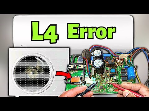 Fix Mini Split AC Circuit Board L4 Error Code Easily