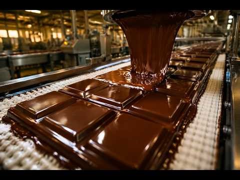 How Cacao Becomes Chocolate | Full Farming and Factory Production Process