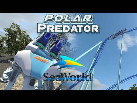 POLAR PREDATOR: Vekoma Launch Coaster for SeaWorld San Diego FAN CONCEPT (NoLimits 2)