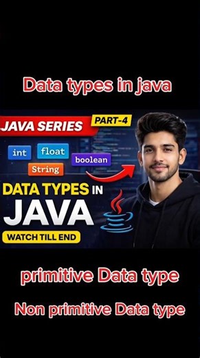 #Datatypes #java#core java #datatyes in java#primitive data type #nonprimitive data type#coding