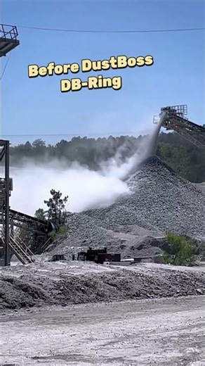 Before & After: Conveyor Discharge Dust Control