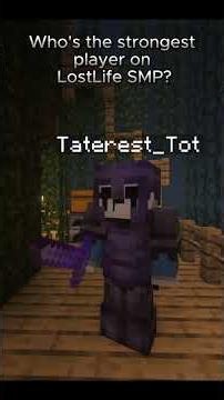 The ''Strongest'' Player on LostLife SMP!
