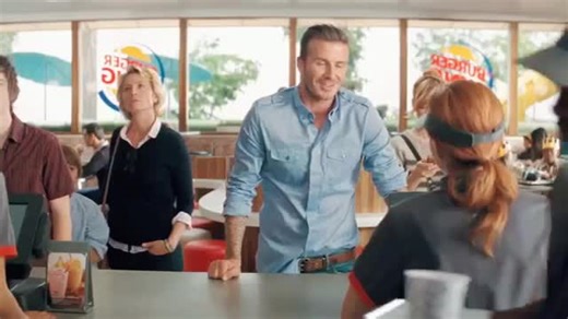 Memorable Encounter with David Beckham in a Burger King Commercial