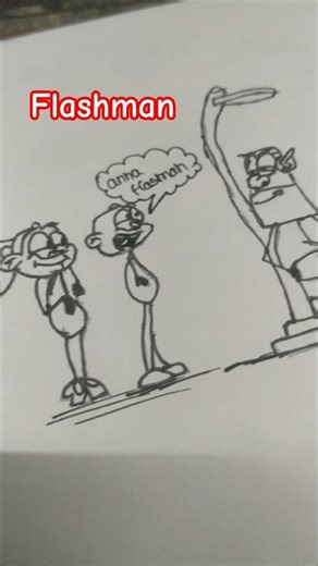 FLASHMAN DRAWING EASY #MEME DRAWING #ART#SUBSCRIBE
