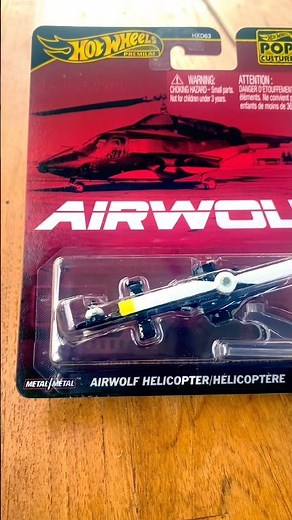 Airwolf Helicopter Hot Wheels Review