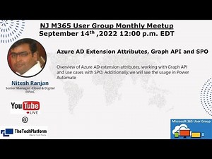 Azure AD Extension Attributes, Graph API and SPO - Nitesh Ranjan