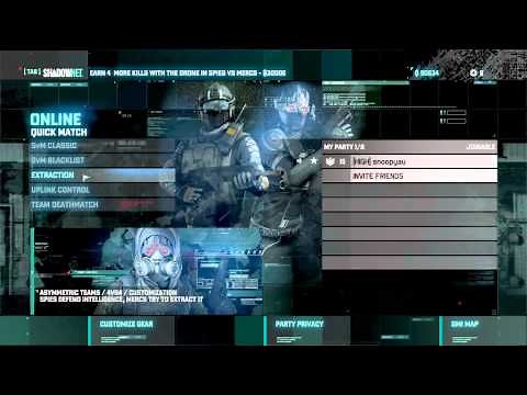 Splinter Cell Blacklist Language options menu mp system