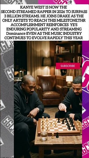 Kanye West Passes 3 BILLION Streams in 2026 ,Drake & Ye Alone at the Top
