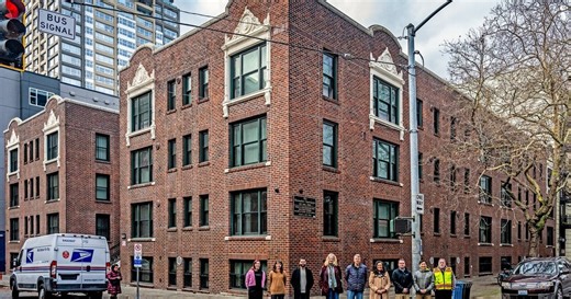 Restored 100-year-old Seattle apartments preserve affordable housing