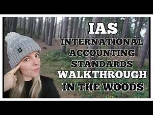 Accounting - IAS (International Accounting Standards) walkthrough (aat level 4) take a walk with me