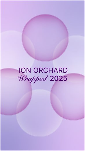 Your 2025 Wrapped is here. From the 262,800 minutes of quality time to the 10,000 items that caught your eye, the data doesn’t lie - you have elite taste. Whether you were redeeming ION Orchard rewards, queueing for pop-ups, or securing your best purchase, thank you for making us your luxury shopping and dining destination this year. Watch through to see your stats. Status: Certified ION Orchard Insider. See you in 2026 for more memories together! | ION Orchard
