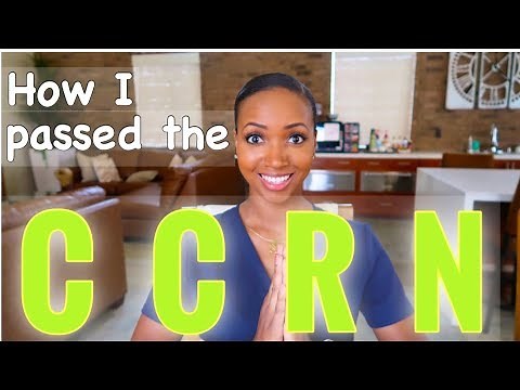 How to pass the CCRN exam! | A. Lee TV