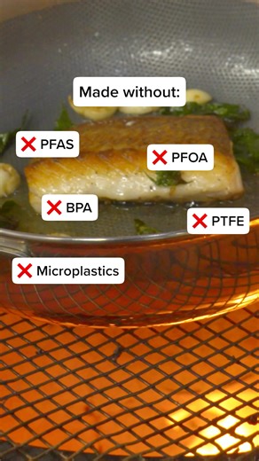 Michelin Star chefs LOVE this groundbreaking no-coating nonstick technology that can take the heat 🔥 🔥Combines high-heat searing power and the ease of nonstick 🫧Dishwasher safe ✅Free shipping & returns | Our Place