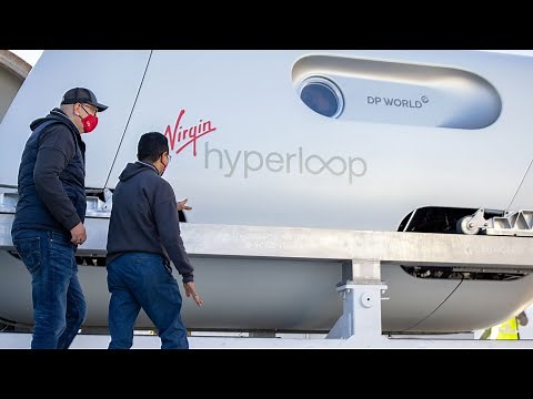 DP World | Virgin Hyperloop | First Passenger Journey | Chairman Interview