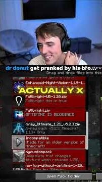 dr donut get x-ray pranked by his bro...