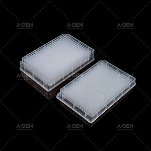 [Hot Item] 384 Square Well Plate (120UL or 240UL) Microplate Sbs for Extraction DNA