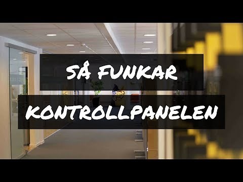 Instruktion: Så funkar kontrollpanelen på din hemsida [en kort introduktion]
